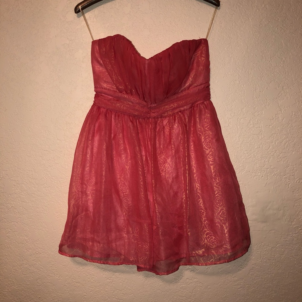 Strapless Formal Dress